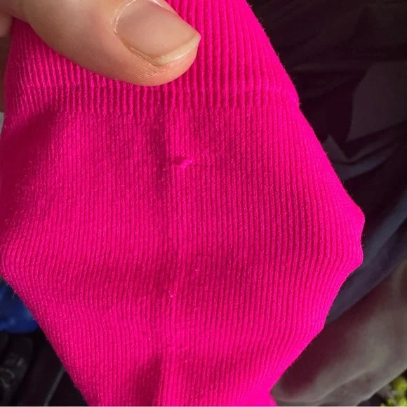 Free People Movement Hot Pink Biker Shorts - Picture 4 of 5